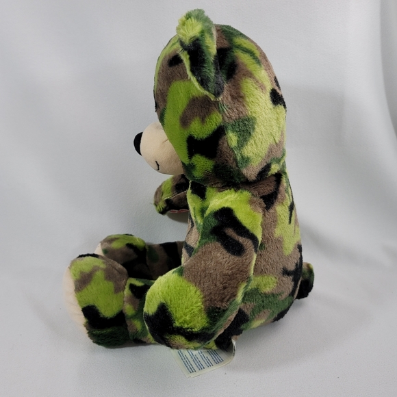 Build A Bear Camouflage Plush Bear - Picture 7 of 15